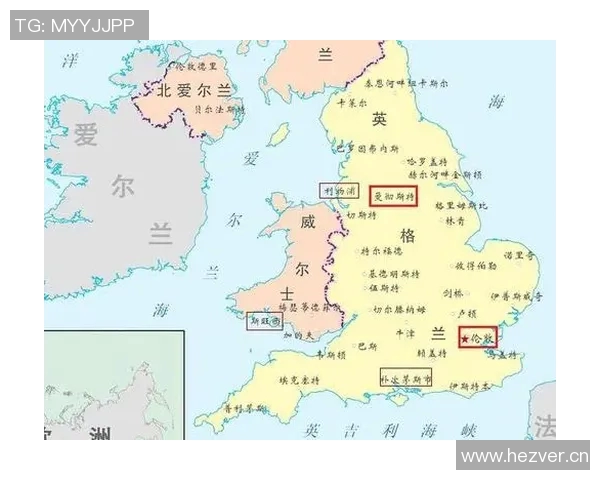 英超各队所处的城市和地理分布图